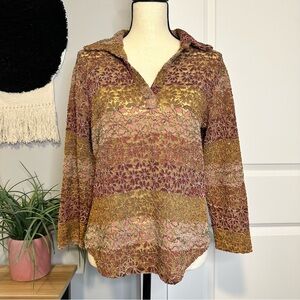 INC Multicolor Knit Women's Top